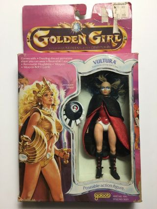 Golden Girl Guardians Of The Gemstones Vultura Action Figure 1984 Galoob Nrfp