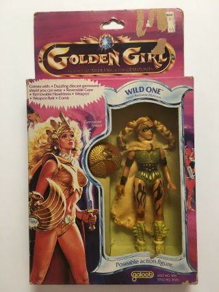 Golden Girl Guardians Of The Gemstones Wild One Action Figure 1984 Galoob