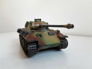 Built 1/35 Award Winner German Ss Div Panther,  Recommended For Collect