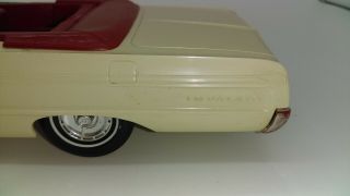 Vintage Chevrolet Dealer Promo Toy Model 1964 Impala SS Convertible White Car 2