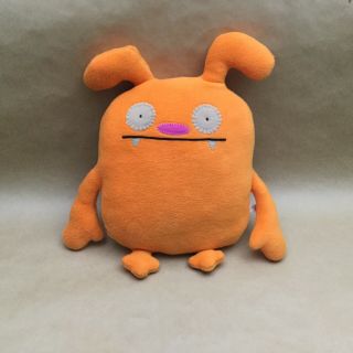 2011 Uglydoll Suddy Orange Soft Plush Stuffed Animal Pretty Ugly Doll Toy 15 "