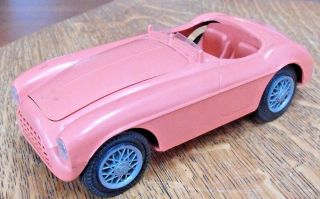 Vintage Ferrari Salmon Pink Convertible Dealer Promo