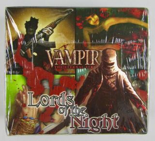 Lords Of The Night Booster Box  Vtes Vampire The Eternal Struggle Jyhad