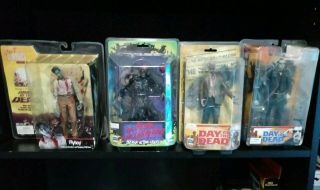 NECA Dawn of the dead Day of the dead and The Return of the living dead 10
