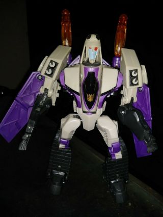 Transformers Animated Blitzwing Voyager Class 100 Complete Loose