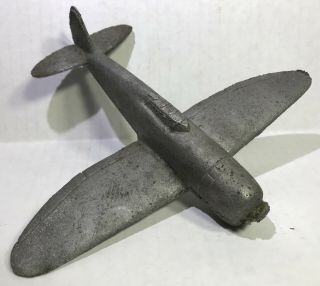Ww2 Miniature Airplane P - 47 Thunderbolt Cast Aluminum 1/72 Model Identification