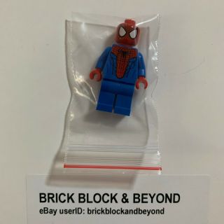 Christo7108 Lego Custom Spider - Man - White Eyes Minifigure Authentic