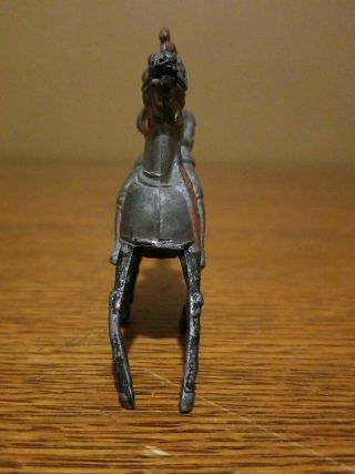 Cherilea England Toy Soldier Medieval Knight Middle - Age Metal Figure on Horse 2