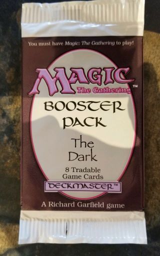 10 Ten Packs Of The Dark Booster Pack Magic The Gathering -