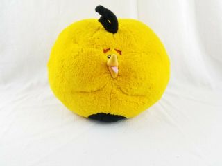 Angry Birds Big 12” Yellow Inflated Bubbles Soft Plush Bird