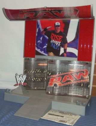 Mattel Wwe Elite Raw Superstar Entrance Stage Figure Playset Kmart Exclusive