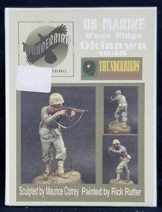 $9.  99 Nr Blowout Thunderbird 16001 1/16 Resin Us Marine Wana Ridge Okinawa 1945