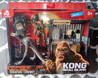 Kong Skull Island Battle For Survival Creature Contact Figure Jackson Camo
