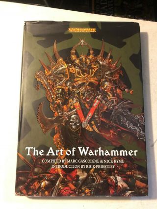 40k The Art Of Warhammer Hard Cover Out Of Print Games Workshop Warhammer 220 Pg