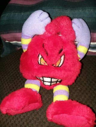Silly Slammers Beanbag With Attitude Plush 14 Red Fitz Simmons