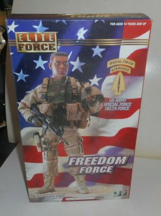 Bbi Elite Force 1/6 Figure Freedom Force Special Forces Air Bourne Mib
