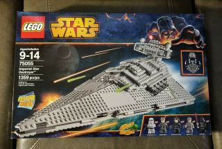 Starwars Lego Star Destroyer 75055 Factory And Discontinued