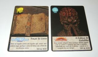 SPELLFIRE: O Poder da Magia - TSR Official Portuguese Edition 500,  Cards 3