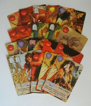 SPELLFIRE: O Poder da Magia - TSR Official Portuguese Edition 500,  Cards 4