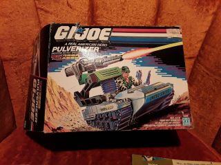 1988 GI Joe Hasbro Pulverizer Battle Force 2000 Box Only With Instructions 2