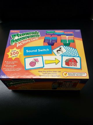 Lakeshore Learning Phonemic Awareness Activity Cards Age 4,  Gg482 Near