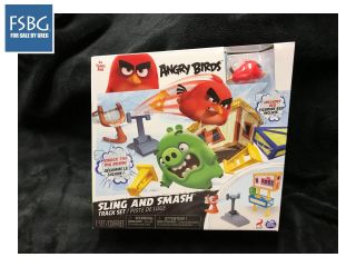 Angry Birds Sling And Smash Track Set