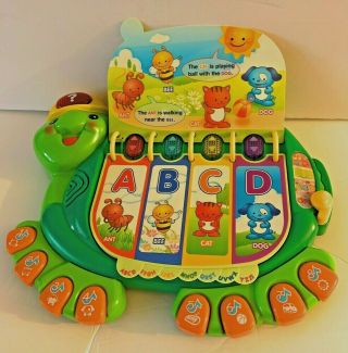 Vtech Touch And Teach Turtle Learning Phonics Numbers
