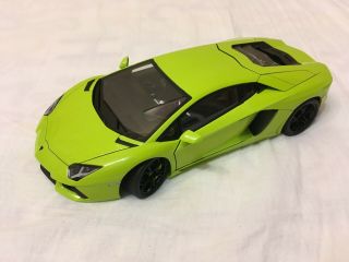1:18 Autoart Lamborghini Aventador Lp700 - 4 Green (verde Sandag) Aa 74668 -