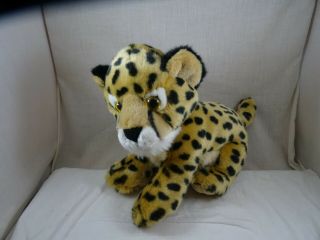Aurora Baby Leopard Plush 12 "
