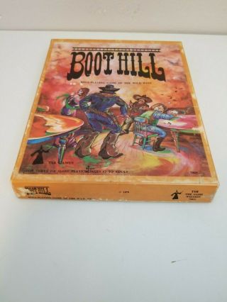 Boot Hill Box Set Role Playing In The Wild West - Tsr