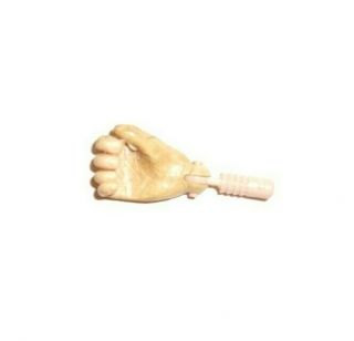 Vintage Gi Joe Kung Fu Grip Right Hand - Semi Soft - All Fingers Present