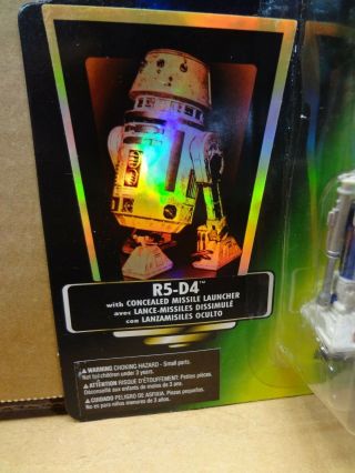 POTF2 R5 - D4 Hooked Latch N.  American Foreign Star Wars Power Force Canada MEX 2