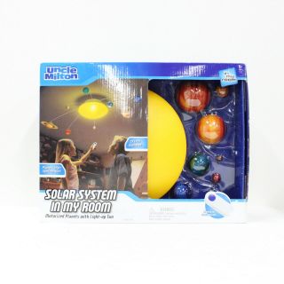 Uncle Milton ' In My Room ' Solar System Motorized Planets w/ Light Up Sun 323 2