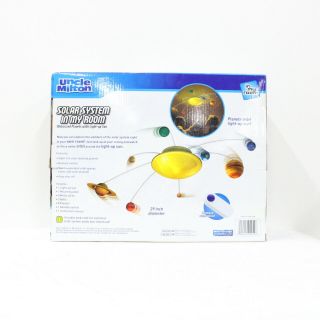 Uncle Milton ' In My Room ' Solar System Motorized Planets w/ Light Up Sun 323 3