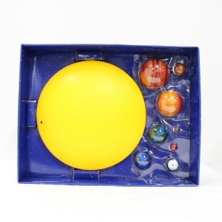 Uncle Milton ' In My Room ' Solar System Motorized Planets w/ Light Up Sun 323 4