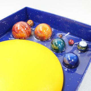 Uncle Milton ' In My Room ' Solar System Motorized Planets w/ Light Up Sun 323 5