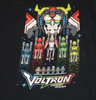 Vintage Voltron Defender Of The Universe 16 Bit T Shirt