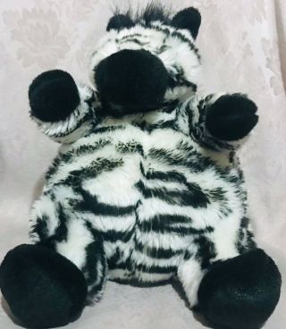12” Unipak Designs Plumpee Zebra Plush Stuffed Animal