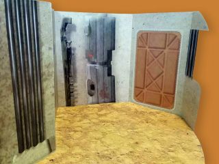 Prototype Mos Eisely Alley Playset for Hasbro Kenner Retro Star Wars Figures 8