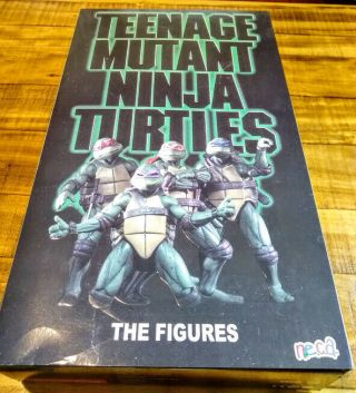2018 Neca Sdcc Movie Teenage Mutant Ninja Turtles Movie Figure Box Set Tmnt