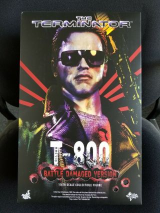 Hot Toys - Mms 238,  Terminator: Battle,  T - 800 -