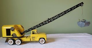 Early Structo Toys Ford Cab Structo Mobile Crane Truck 60 