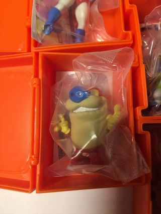 Nickelodeon Ren and Stimpy Mini Series 1 Figures Full Set Of 5 Hard To Find 6