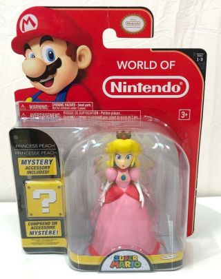 World Of Nintendo Mario PRINCESS PEACH Figure 4 