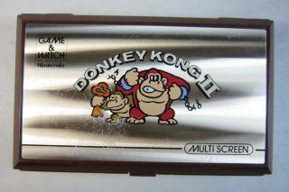 Nintendo Game & Watch Donkey Kong Ii Handheld Electronic 1983 -