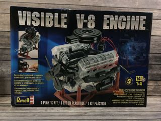 Revell Model Kit 1/4 Visible V8 Engine Rmx858883