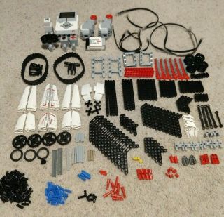 Authentic Lego Mindstorms Ev3 31313 Sensors,  Brain,  And Cords Plus Extra Parts