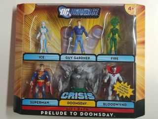 Dc Universe Prelude To Doomsday Infinite Heroes Crisis Superman Ice Guy Gardner