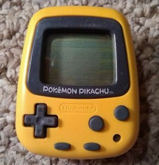 (read) Nintendo Pokemon Pikachu Handheld Game Pedometer Virtual Pet