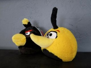 Commonwealth 2012 Angry Birds Bubbles Yellow Bird Plush No Sound Bomb Tag